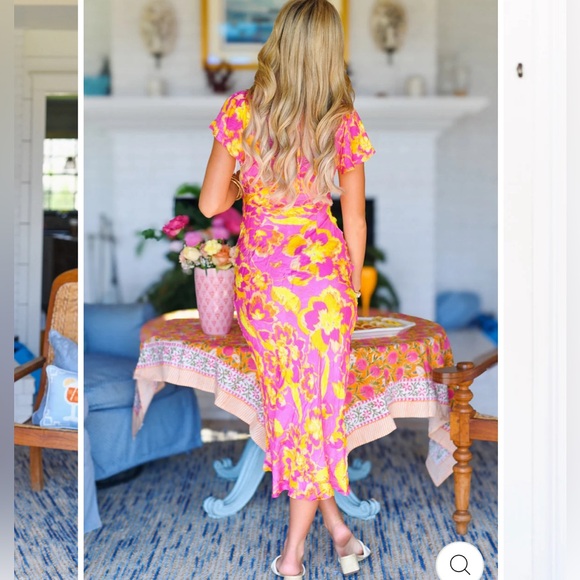 Printed Midi Dress - Picture 3 of 3